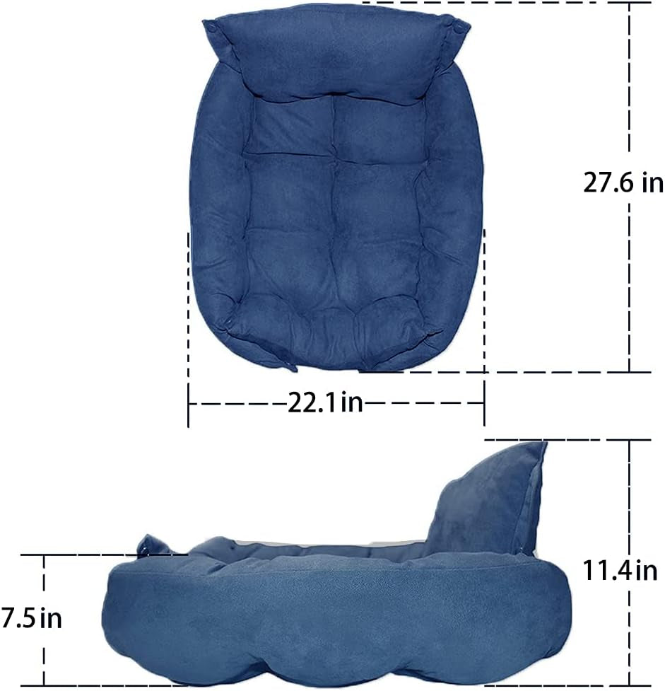 Dog Beds,Pet Calming Bed Winter,Foldable Washable Dog Bed Cat Beds, Dog Sofa Bed Multifunctional Dog Bed, Three Forms