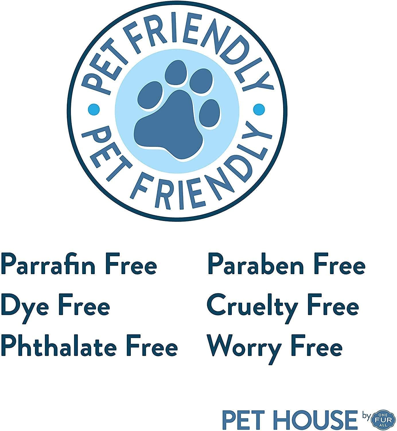 Pet House Pumpkin Candle, Plant-Based Scented Pet Odor Candle, Clean with a 60 Hour Burn Time - Pumpkin Spice, 2 Pack