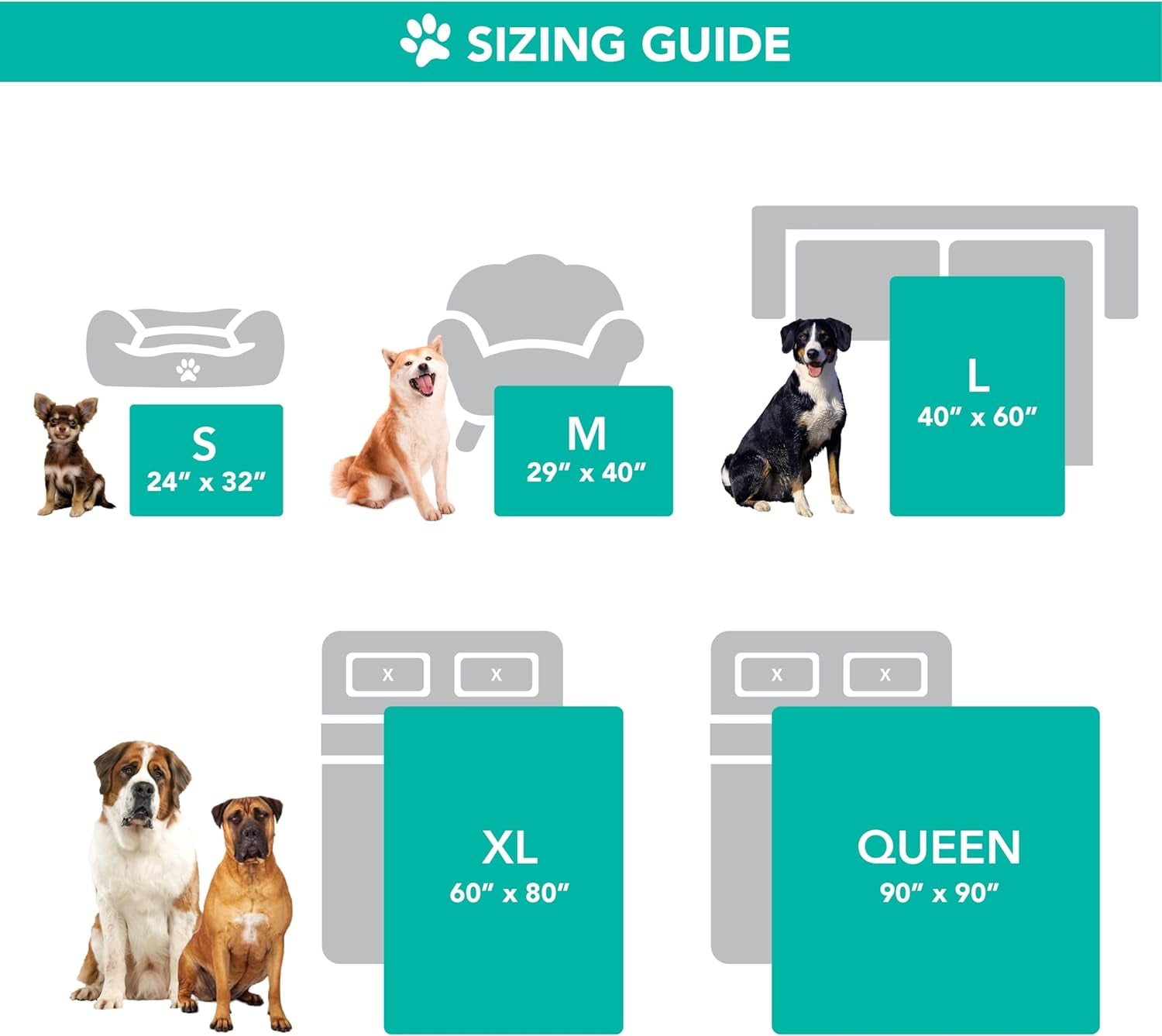 Waterproof Dog Blanket for Medium Large XL Dog Puppy Cat Throw for Couch Cover Leakproof Protection, Sherpa Fleece, Reversible Soft Washable 80X60 Brown Brown