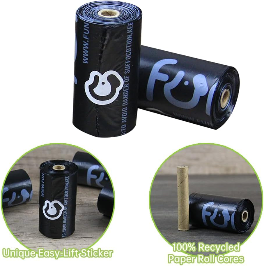 960 Count Dog Poop Bags, Super Value Pack, Unscented, Extra Thick and Leak Proof